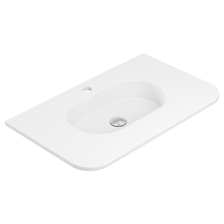 LOLA CURVED CERAMIC VANITY TOP