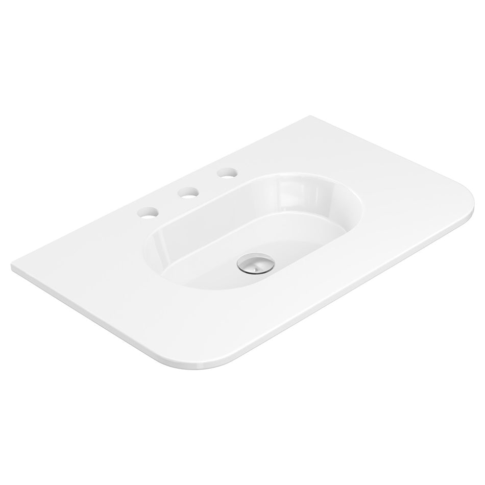 LOLA CURVED CERAMIC VANITY TOP