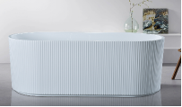 FLUTED CAIRO FREE STANDING BATH