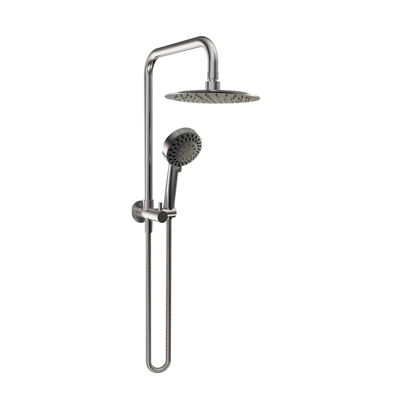 ELLE STAINLESS STEEL TWIN SHOWER