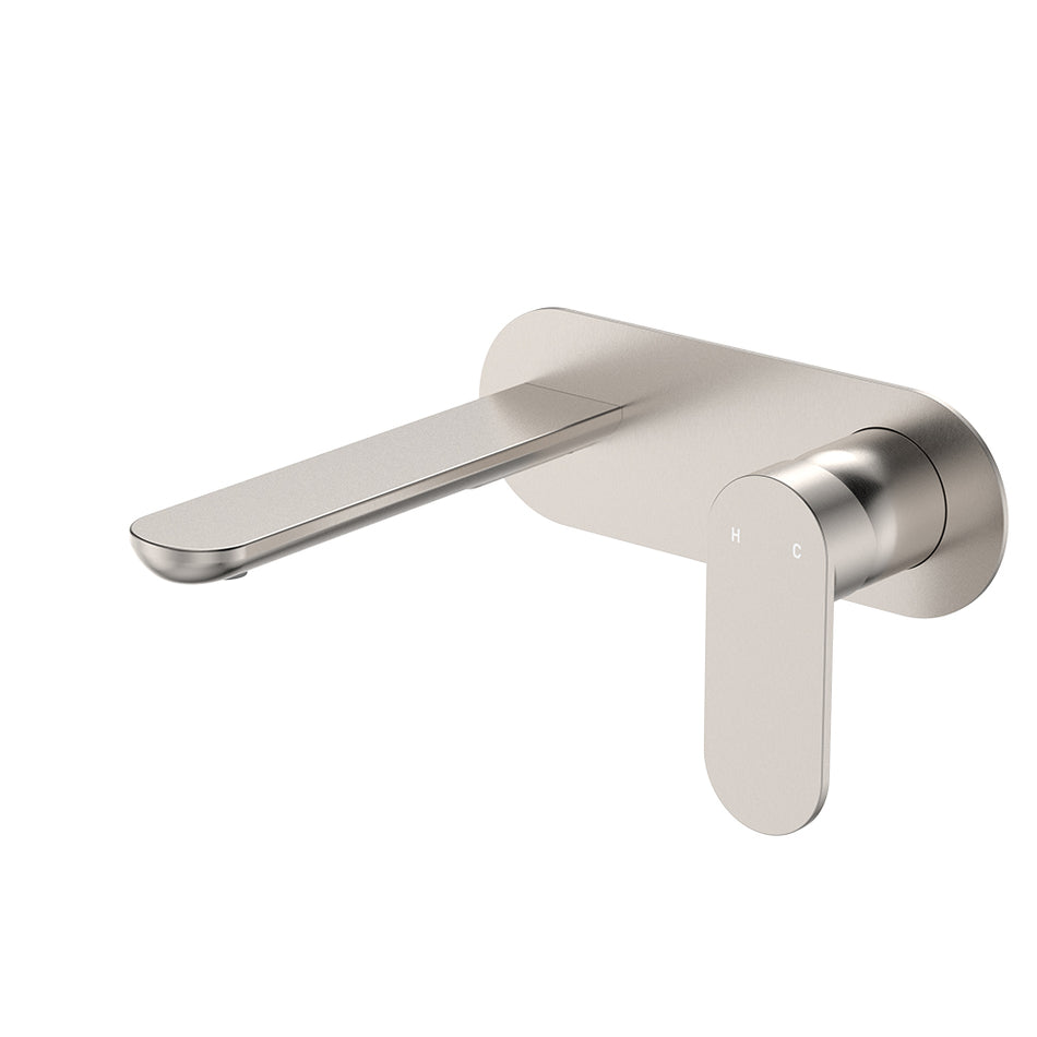 EMPIRE SLIM BASIN/BATH WALL MIXER SET OVAL PLATE