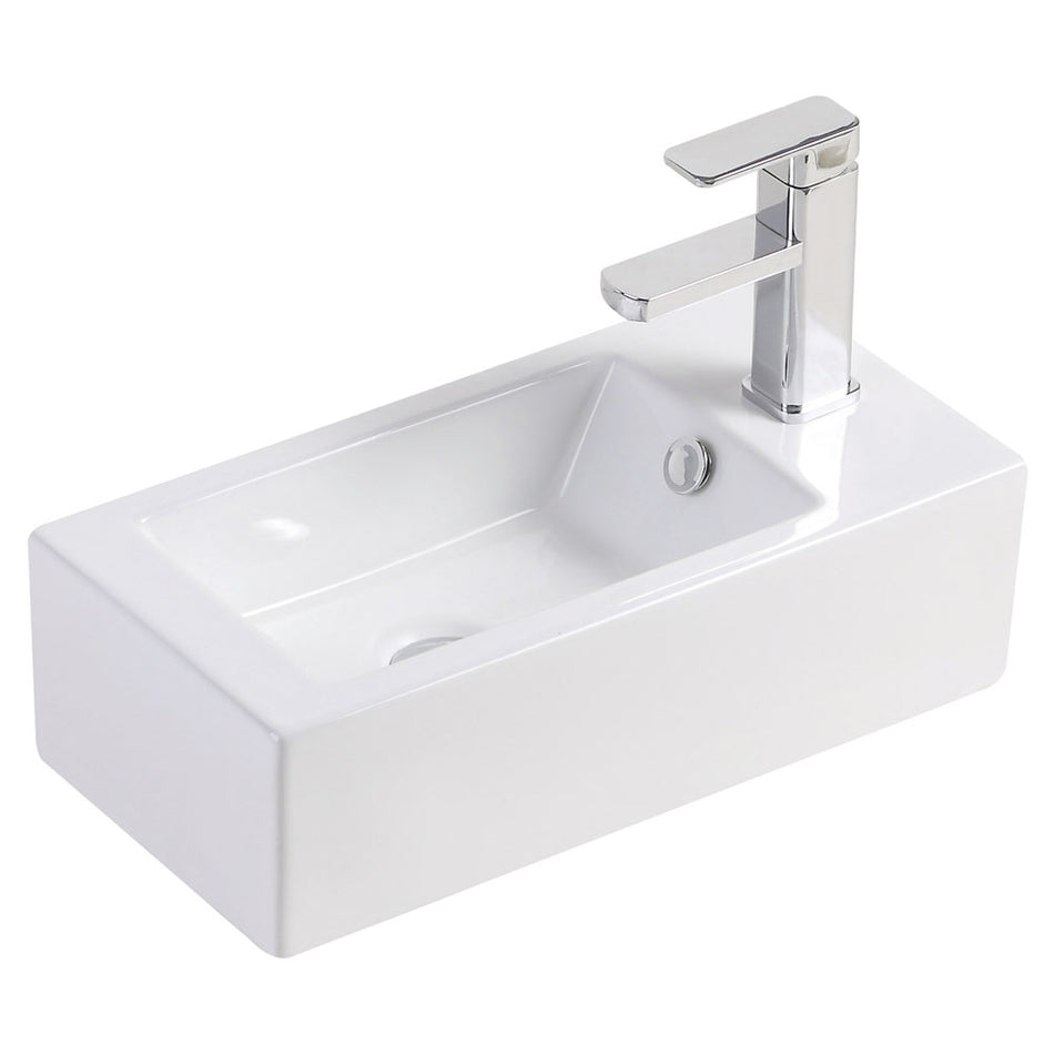 LINEA WALL HUNG CERAMIC BASIN