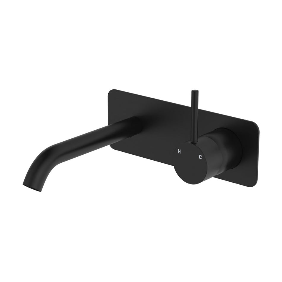 KAYA WALL BASIN/BATH MIXER SET ON PLATE