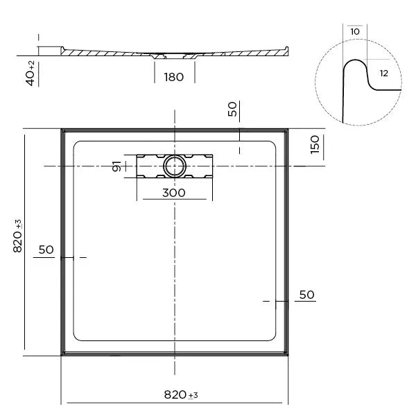 Elite Shower Base