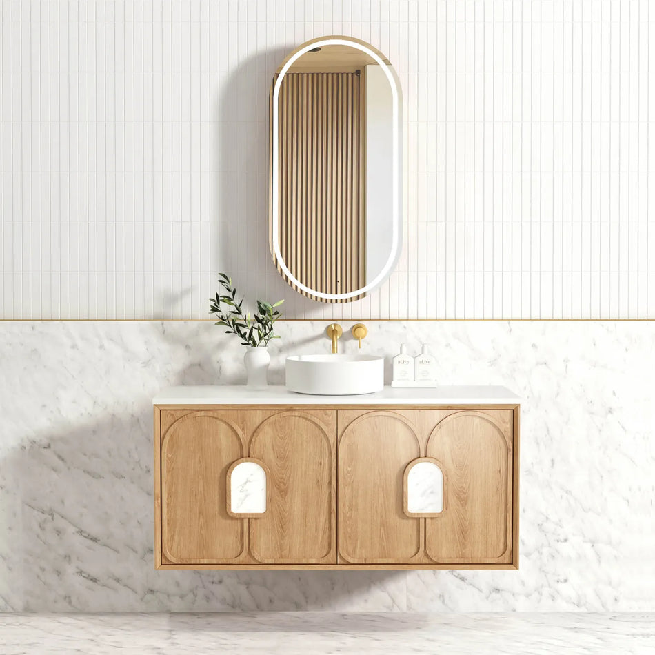 LAGUNA NATURAL AMERICAN OAK VANITY