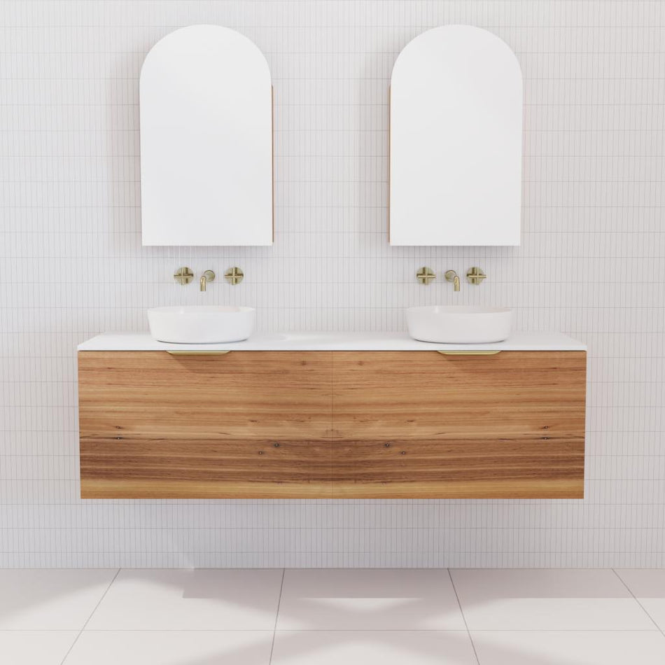 ZOE BLACKBUTT WALL HUNG VANITY