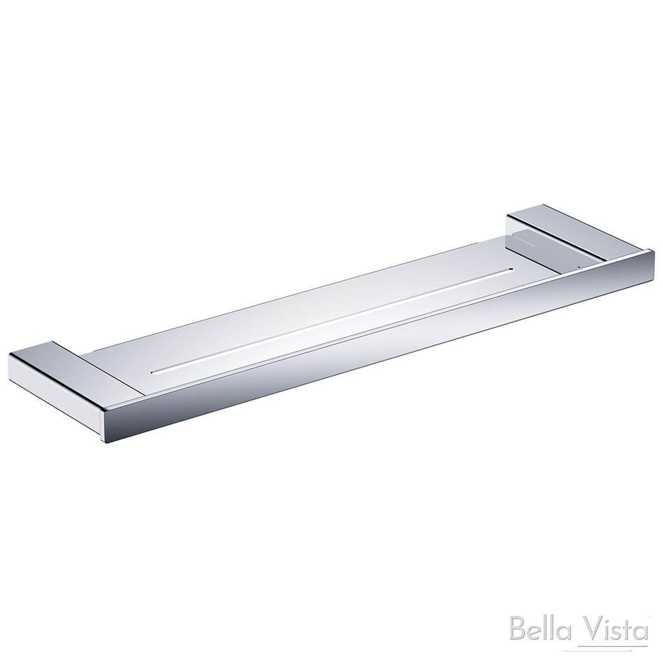 CHASER BATHROOM SHELF 450MM S/STEEL