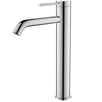 MICA TALL BASIN MIXER CURVED SPOUT