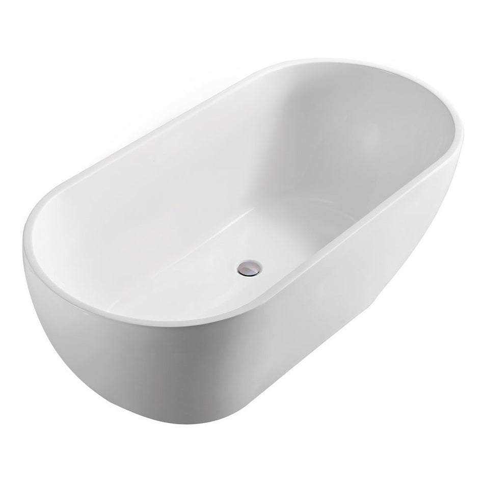 KOKO MATT  WHITE ACRYLIC BATH