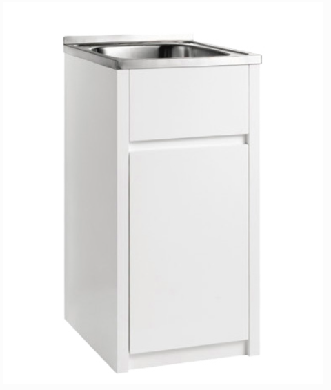 35L PVC LAUNDRY TROUGH AND CABINET