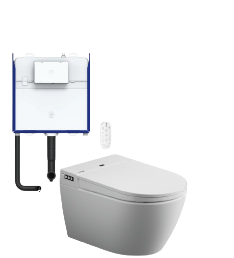 LAFEME CRAWFORD INWALL CISTERN TOILET