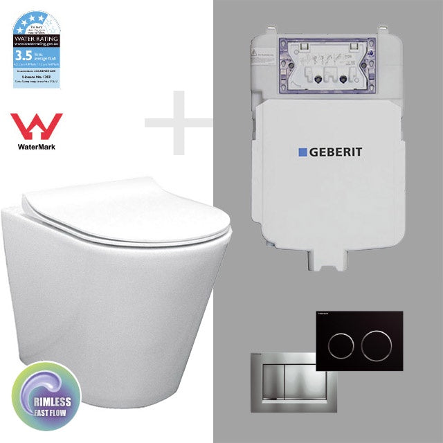 BEST BM TOILET SUITE WITH INWALL CISTERN