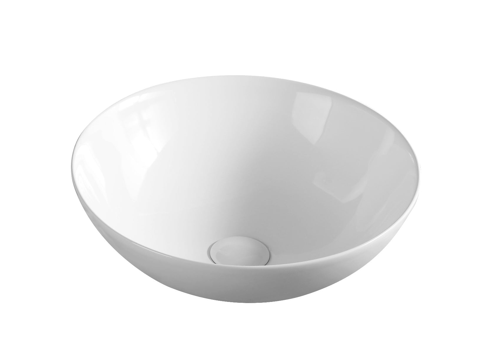 ARGYLE ROUND CERAMIC BASIN – Plumbed